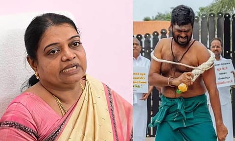 தன்னைத் தானே காறி துப்பிக் கொள்ள அண்ணாமலை தேதி குறித்துவிட்டாரா?- அமைச்சர் கீதா ஜீவன்