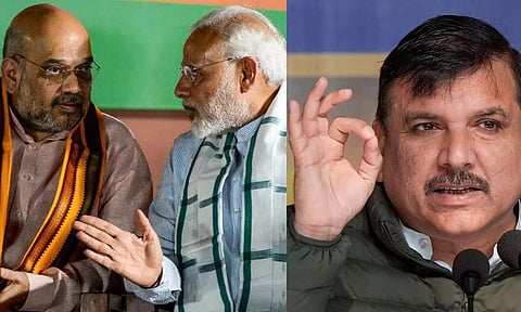 அரவிந்த் கெஜ்ரிவாலின் கைது சட்ட விரோதம்: பிரதமர் மோடி, அமித் ஷா மன்னிப்பு கேட்க வேண்டும்- சஞ்சய் சிங்