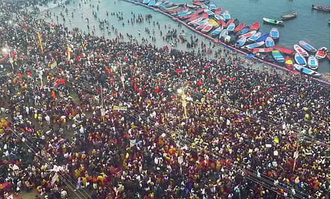 மகா கும்பமேளா: இதுவரை 7 கோடி பக்தர்கள் புனித நீராடல்