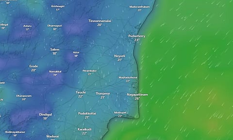 தென்மேற்கு அரபிக்கடல் பகுதிகளில் வளிமண்டல கீழடுக்கு சுழற்சி - தமிழகத்தில் மழைக்கு வாய்ப்பு