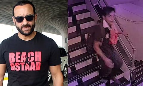 சைஃப் அலிகானை கத்தியால் குத்தியவரை கைது செய்த போலீசார்