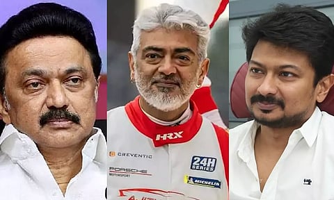 சென்னை கார் பந்தயம்- முதலமைச்சர், துணை முதலமைச்சருக்கு நடிகர் அஜித் நன்றி