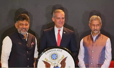 பெங்களூருவில் அமெரிக்க துணை தூதரகம் திறப்பு: ஜெய்சங்கர் பங்கேற்பு