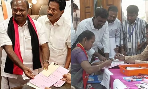 ஈரோடு கிழக்கு தொகுதி இடைத்தேர்தல்- வேட்புமனு மீதான பரிசீலனை இன்று நடைபெறுகிறது!