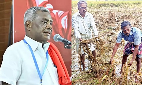 பருவம் தவறிய கனமழையால் பாதிக்கப்பட்ட விவசாயிகளுக்கு நிவாரணம் வழங்க வேண்டும்- சிபிஎம்