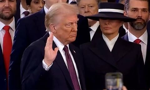 அமெரிக்காவின் 47வது அதிபராக பதவியேற்றார் டிரம்ப்