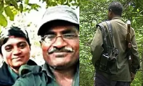 10 வருடம் தலைமைறைவு: முக்கிய நக்சல் தலைவர் சுட்டுக் கொலை-  மனைவியுடன் எடுத்த செல்ஃபியால் வந்த சிக்கல்