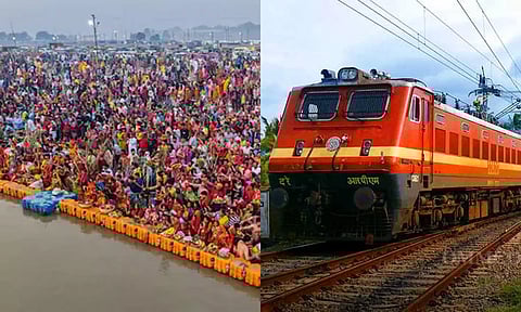 மவுனி அமாவாசையை முன்னிட்டு கும்பமேளாவுக்கு 150 சிறப்பு ரெயில்கள் இயக்க முடிவு