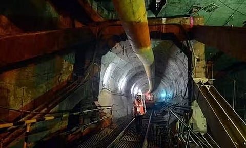 சென்னையிலேயே 2-வது பெரிய மெட்ரோ நிலையமாக தயாராகி வரும் பனகல் பார்க் ரெயில் நிலையம்