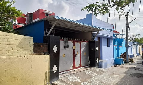 சோதனை நடந்த கொள்ளையன் வீடு