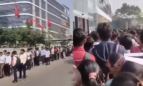 VIDEO: 100 காலியிடங்கள்.. ஐடி நிறுவன வசாலில் வேலைக்காக காத்துக்கிடந்த 3000 இன்ஜினீயரிங் பட்டதாரிகள்