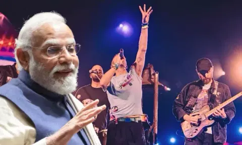 மோடி ஸ்டேடியத்தில் நடந்த 'Coldplay' இசைக் கச்சேரி.. சிலாகித்து பேசிய பிரதமர்