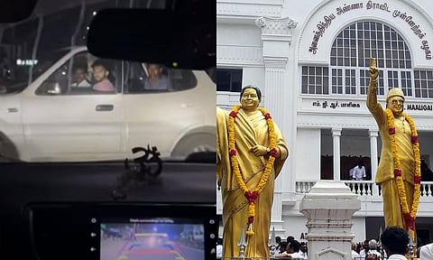 பொறுக்கிகளின் பின்னணியில் தி.மு.க. அடையாளம் இருப்பதும், காவல் துறை மவுனம் காப்பதும் வெட்கக்கேடு!- அ.தி.மு.க.