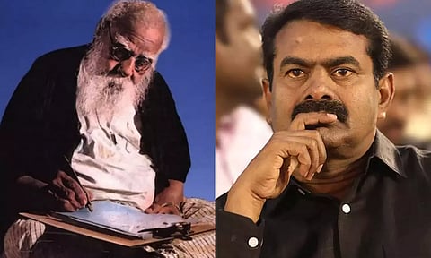 தந்தை பெரியார் குறித்து சர்ச்சை பேச்சு- சீமான் மீது மேலும் ஒரு வழக்கு பதிவு