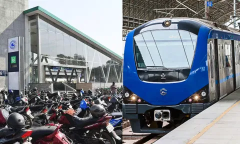 வரும் பிப்ரவரி 1ம் தேதி முதல் மாதாந்திர பார்க்கிங் பாஸ்கள் நிறுத்தம்- சென்னை மெட்ரோ அறிவிப்பு