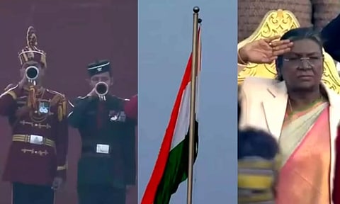 ஜனாதிபதி, பிரதமர் முன்னிலையில் படைகள் பாசறை திரும்பும் நிகழ்வு