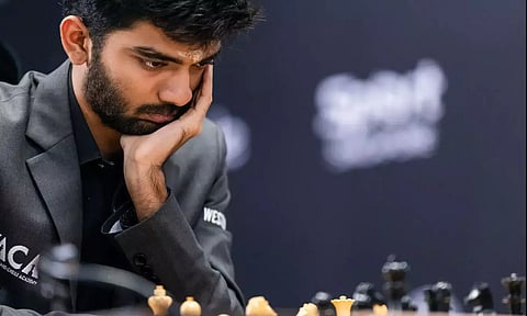 சர்வதேச செஸ் போட்டி-10வது சுற்றில் வெற்றி: தொடர்ந்து முதலிடம் வகிக்கும் குகேஷ்