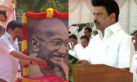 தியாகிகள் தினம்- முதலமைச்சர் முன்னிலையில் தீண்டாமை ஒழிப்பு உறுதிமொழி ஏற்பு