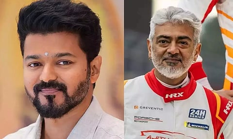 அஜித்துக்கு போன் செய்த விஜய்.. முதல் ஆளாக வாழ்த்தியதே அவர் தான் -  சுரேஷ் சந்திரா சொன்ன சீக்ரெட்