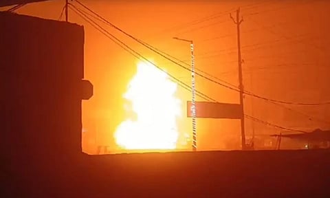 உத்தர பிரதேசத்தில் சிலிண்டர்கள் வெடித்து விபத்து