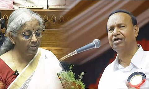 டெல்லி, பீகார் சட்டமன்ற தேர்தலை கருத்தில் கொண்டு பட்ஜெட் வெளியீடு - டி.ஆர்.பாலு விமர்சனம்