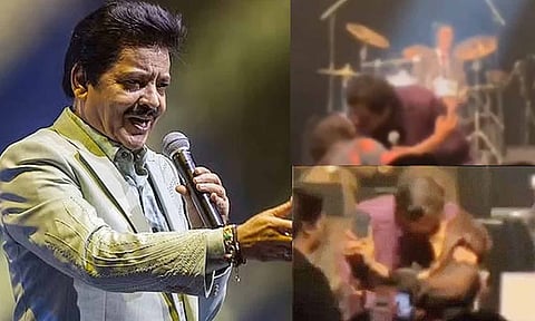 வீடியோ: கன்னத்தில் முத்தம் கொடுத்த ரசிகைக்கு லிப் லாக் அடித்த உதித் நாரயணன்- வலுக்கும் கண்டனம்