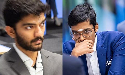 டாடா ஸ்டீல் செஸ்: பிரக்ஞானந்தா, குகேஷ் முன்னிலை