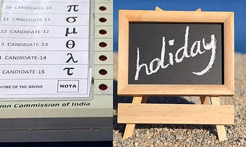 சட்டமன்ற தேர்தல்: டெல்லியில் பிப்ரவரி 5-ந்தேதி பொது விடுமுறை