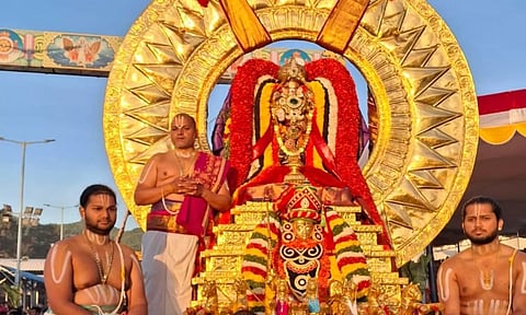 ரத சப்தமி: 7 வாகனங்களில் ஏழுமலையான் வீதி உலா