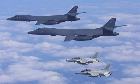 தென்சீனக்கடல் பகுதியில் பிலிப்பைன்ஸ்-அமெரிக்கா மீண்டும் கூட்டுப்போர் பயிற்சி