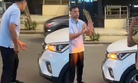 நடுரோட்டில் பொறுமையை இழந்த ராகுல் டிராவிட் - ஆட்டோ ஒட்டுநருடன் வாக்குவாதம்