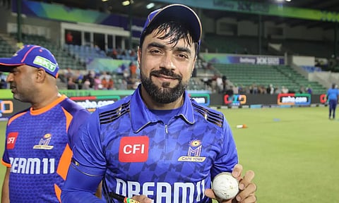 டி20 கிரிக்கெட்டில் புது மைல்கல் எட்டிய ரஷித் கான்