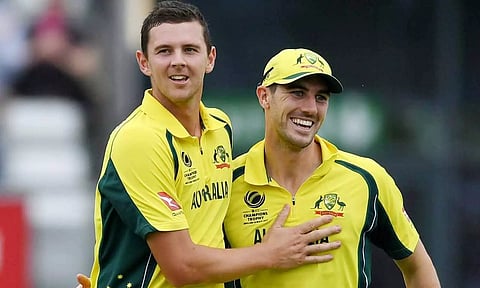 இலங்கை மற்றும் சாம்பியன்ஸ் டிராபி தொடர்: கம்மின்ஸ், ஹேசில்வுட் விலகல்- மாற்று வீரர்கள் அறிவிப்பு