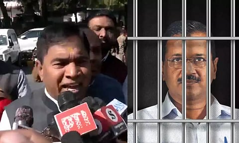 கெஜ்ரிவால் திகார் சிறைக்கு செல்வது உறுதி -  பாஜக எம்.பி. யோகேந்திர சந்தோலியா