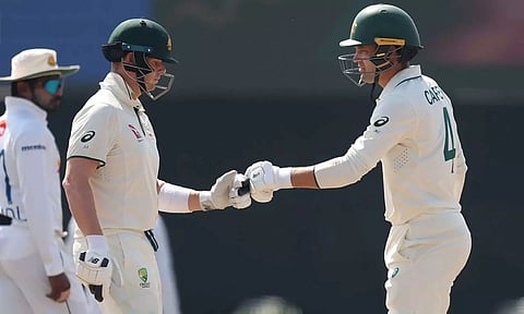 இலங்கைக்கு எதிரான 2-வது டெஸ்ட்: முதல் இன்னிங்சில் ஆஸ்திரேலியா 414 ரன்கள் குவிப்பு