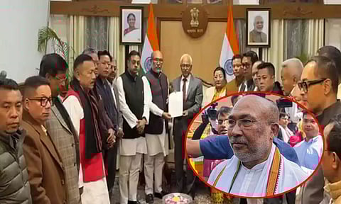 மணிப்பூர் முதல்வர் பைரன் சிங் ராஜினாமா