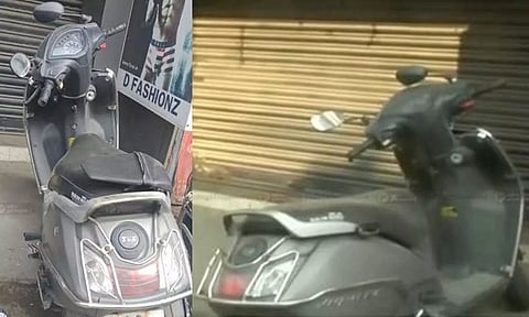 தெரியாமல் ஸ்கூட்டரின் ஆக்ஸிலேட்டரை திருகிய 4 வயது குழந்தை உயிரிழப்பு