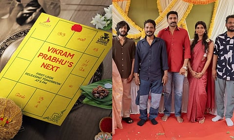 விக்ரம் பிரபு நடிக்கும் அடுத்த படத்தின் ஃபர்ஸ்ட் லுக் நாளை வெளியீடு