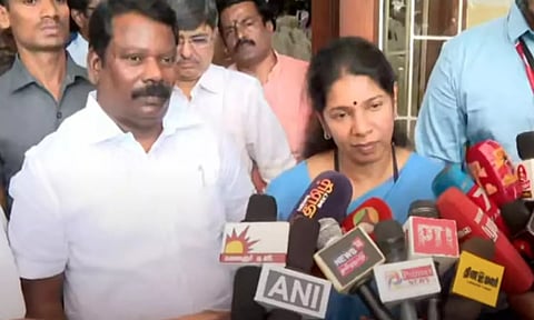 யார் யாரை பிரிப்பது என்பதை பார்ப்போம்- அண்ணாமலைக்கு கனிமொழி பதிலடி