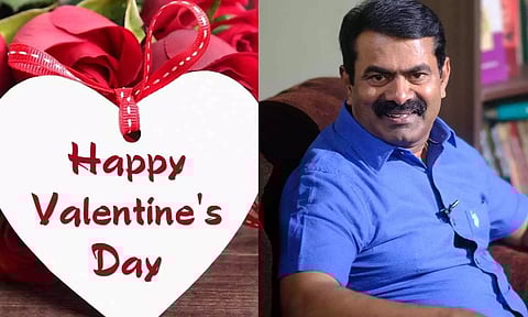 உலகை அழிக்கும் ஆயுதம் ஆயிரம் உண்டு.. ஆனால்.. காதலர் தின வாழ்த்து தெரிவித்த சீமான்