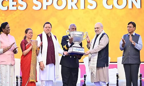 2036 ஒலிம்பிக்கை நடத்த இந்தியா தயாராக உள்ளது: தேசிய விளையாட்டு போட்டி நிறைவு விழாவில் அமித் ஷா உறுதி