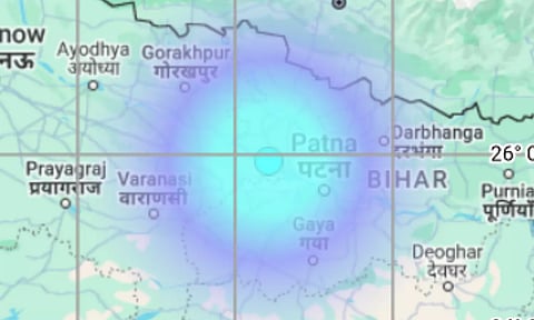 டெல்லியை தொடர்ந்து பீகாரிலும் நிலநடுக்கம் - ரிக்டரில் 4.0 ஆக பதிவு