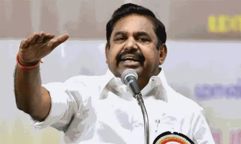 பாலியல் தாக்குதல், ஆயுத கலாச்சாரத்தை ஒடுக்க வேண்டும்- எடப்பாடி பழனிசாமி