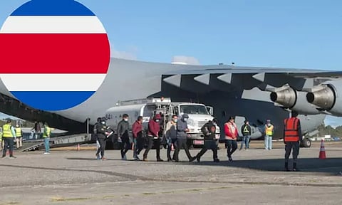 அமெரிக்கா நாடு கடத்தும் எந்த நாட்டவராக இருந்தாலும்  கோஸ்டா ரிகா ஏற்றுக்கொள்ளும் - ஆனால்..