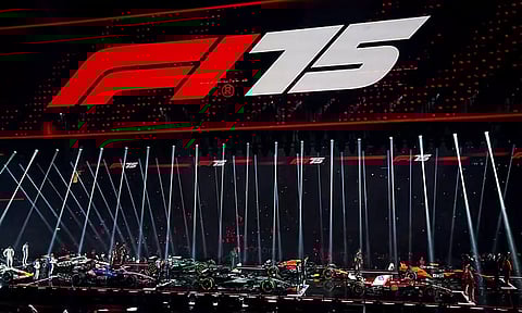 பார்முலா 1 கார் பந்தயம்: 75 ஆவது சீசனின் துவக்க விழா லண்டனில் நடைபெற்றது