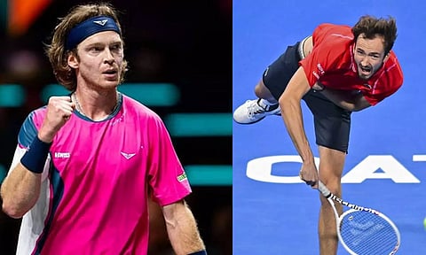 கத்தார் ஓபன்: ரூப்லெவ், மெத்வதேவ் 2 ஆவது சுற்றில் வெற்றி பெற்று காலிறுதிக்கு தகுதி