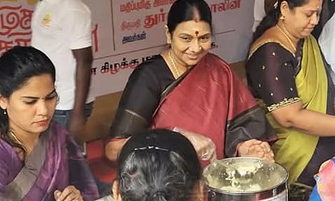 'அமுதக் கரங்கள்' திட்டத்தை தொடங்கி வைத்தார் துர்கா ஸ்டாலின்