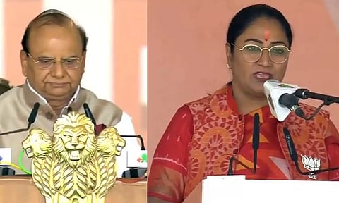 டெல்லி முதல்வராக பதவி ஏற்றார் ரேகா குப்தா