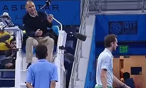 கத்தார் ஓபன்: காலிறுதியில் இருந்து திடீரென விலகினார் மெத்வதேவ்