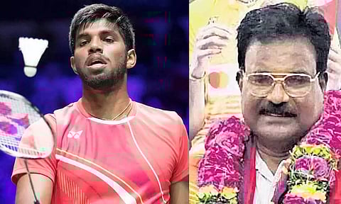 இந்திய பேட்மிண்டன் வீரர் சாத்விக் சாய்ராஜ் தந்தை மரணம்
